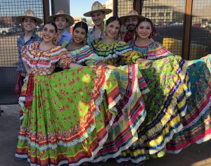 Local folklorico dance performers
